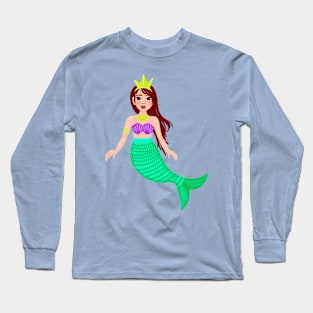 Mermaid Princess Long Sleeve T-Shirt